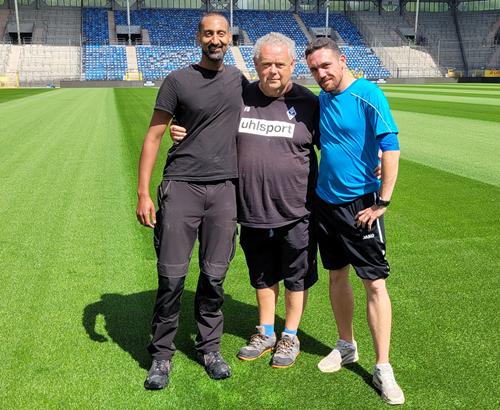 Mannheim: bfv-Pokal – Der Rasen im Carl-Benz-Stadion hat Wimbledon-Qualität